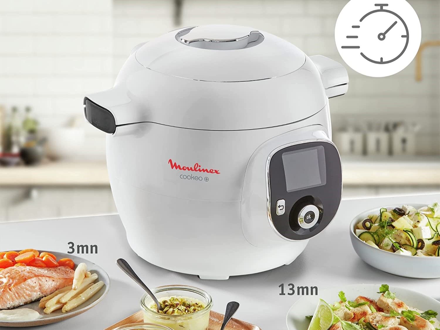 moulinex cookeo gain de temps
